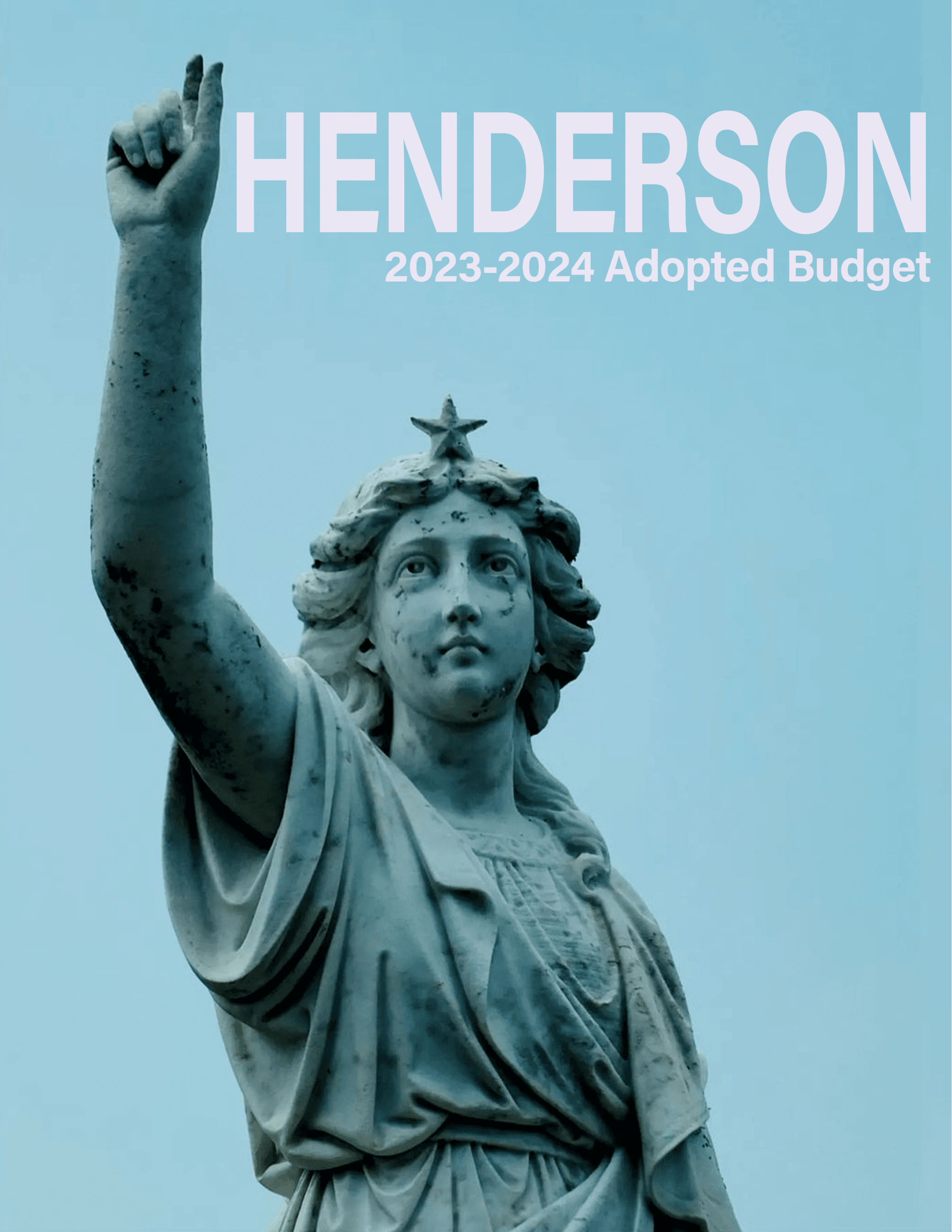 GFOA Budget Award Submission Cover Image